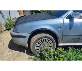 Накладки на арки (4 шт, чорні) ABS пластик для Skoda Octavia I Tour A4 1996-2010 рр