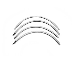 Накладки на арки (4 шт, нерж) для Skoda Octavia I Tour A4 1996-2010 рр