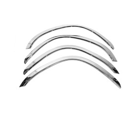 Накладки на арки (4 шт, нерж) для Toyota Rav 4 2006-2013 рр