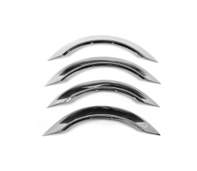 Накладки на арки SW (4 шт, нерж) для Volkswagen Passat B4 1993-1996 рр