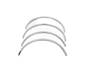 Накладки на арки (4 шт, нерж) для Volkswagen Passat B6 2006-2012 рр