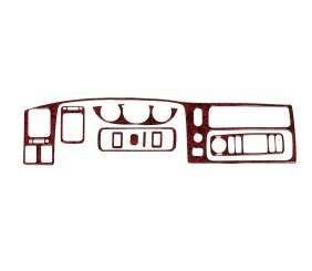 Накладки на панель (2002-2007) Дерево для Mitsubishi Pajero Sport рр