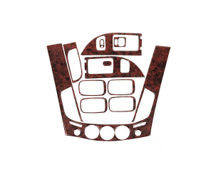 Накладки на панель (11 деталей) Дерево для Mitsubishi L200 2006-2015 рр