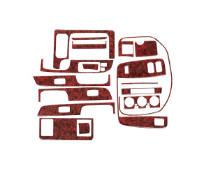 Накладки на панель (1998-2000) Дерево для Nissan Patrol Y61 рр