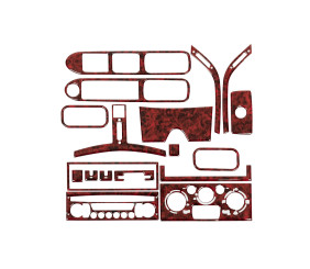 Накладки на панель (Meric) Дерево для Peugeot 207 2006-2014 рр