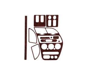 Накладки на панель (1997-2001) Дерево для Peugeot 306 рр