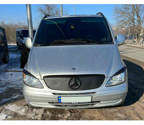 Зимова накладка на решітку (2003-2010) Глянсова для Mercedes Vito W639 рр