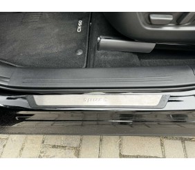 Накладки на пороги Flexill (4шт) Exclusive для Mazda CX-5 2017- рр