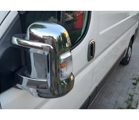 Накладки на дзеркала (2 шт, пласт.) для Fiat Ducato 2006-2025 рр