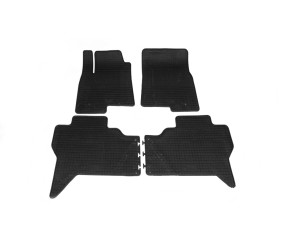 Гумові килимки (4 шт, Polytep) для Mitsubishi Pajero Wagon IV 2006-2021 рр