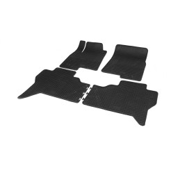 Гумові килимки (4 шт, Polytep) для Mitsubishi Pajero Wagon III 1999-2006 рр