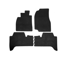 Гумові килимки (4 шт, Polytep) для Toyota Land Cruiser 100 1998-2007 рр