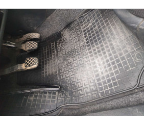 Гумові килимки (4 шт, Polytep) для Volkswagen Polo 2001-2009 рр