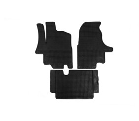 Гумові килимки (3 шт, Polytep) для Nissan Interstar 2002-2010 рр