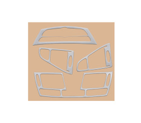 Накладки на панель (Meric, Туреччина) алюміній для Renault Laguna 2007-2015 рр