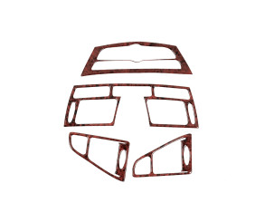 Накладки на панель (Meric, Туреччина) дерево для Renault Laguna 2007-2015 рр