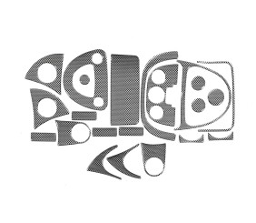 Накладки на панель Дерево для Smart 1998-2007 рр