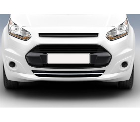 Накладки на передній бампер (1 шт, нерж) для Ford Connect 2014-2021 рр