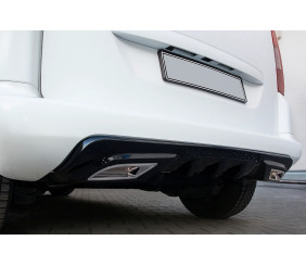 Задній дифузор (під фарбування) для Citroen Berlingo 2008-2018 рр