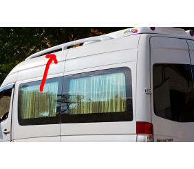 Рейлінги (під фарбування) Довга (245см) для Fiat Ducato 2006-2025 рр