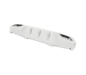 Дифузор на задній бампер (Meliset, під фарбування) для Honda Civic Sedan X 2016-2021 рр