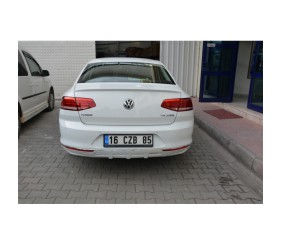 Задній дифузор (під фарбування) для Volkswagen Passat B8 2015-2023 рр