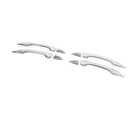 Накладки на ручки OmsaLine (4 шт, нерж) для Renault Megane IV 2016-2025 рр