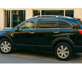 Верхня окантовка вікон (6 шт, нерж) для Chevrolet Captiva 2006-2019 рр