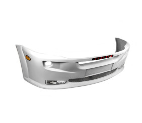 Накладка на передній бампер 2012-2026 (Era прямий, під фарбування) для Volkswagen Crafter рр