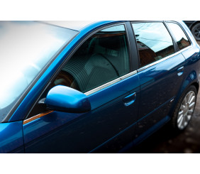 Нижні молдинги скла (нерж) для Ауди A3 2003-2012 рр