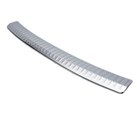 Накладка на задній бампер Carmos (RS, SW, нерж.) для Skoda Octavia II A5 2006-2010 рр