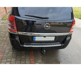 Накладка на задній бампер Carmos V1 (нерж) для Opel Zafira B 2005-2011 рр