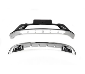 Передня і задня накладки 2015-2019 V4 (пластик) для Kia Sportage рр