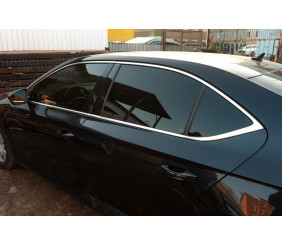 Повна окантовка вікон (нерж) для Skoda Superb 2015-2024 рр
