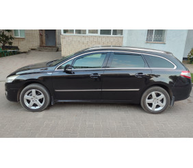 Молдинг дверей (нерж) для Peugeot 508 2010-2018 рр