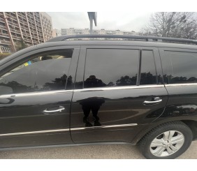 Нижня окантовка вікон (6 шт, нерж) для Mercedes GL сlass X164 2006-2012 рр
