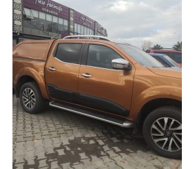 Молдинг двері (4 шт, ABS) для Mercedes X class 2017-2020 рр