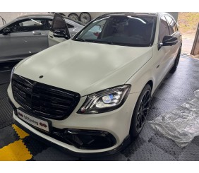 Комплект обвісів S63 AMG (2018-restyling) для Mercedes S-сlass W222 2013-2022 рр
