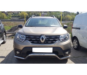 Передній захист ST012 (нерж.) для Renault Duster 2008-2017 рр
