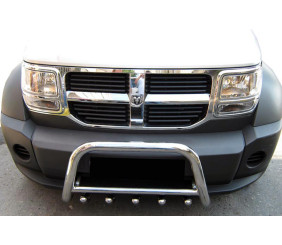 Передня дуга QT006 (нерж.) для Dodge Nitro 2006-2011 рр