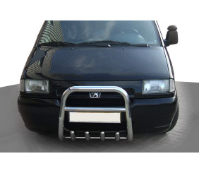 Кенгурятник QT006 (нерж) для Fiat Scudo 1996-2007 рр