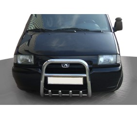 Кенгурятник QT006 (нерж) для Peugeot Expert 1995-2007 рр