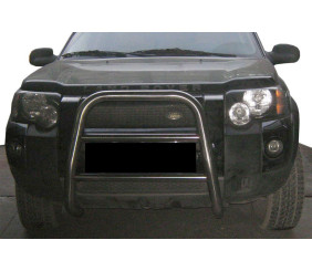Кенгурятник QT008 (нерж) для Land Rover Freelander II 2006-2014 рр