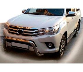 Передній захист WT009 (нерж) для Toyota Hilux 2015- рр
