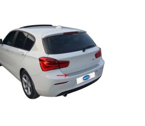 Накладка на задній бампер OmsaLine (для F20, нерж.) для BMW 1 серія F20/F21 2011-2019 рр