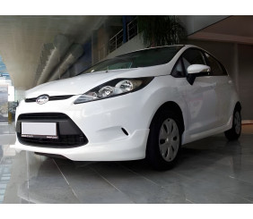 Накладка на передній бампер 2008-2013 (під фарбування) для Ford Fiesta рр