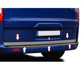 Кромка багажника (нерж.) для Ford Custom 2013-2022 рр