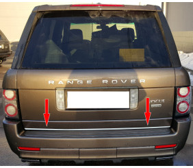 Кромка багажника (нерж.) для Range Rover III L322 2002-2012 рр