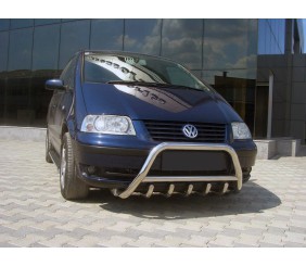 Кенгурятник WT003 (нерж) 51 мм для Ford Galaxy 1995-2006 рр