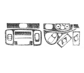 Накладки на панель Титан для Nissan Primastar 2002-2014 рр